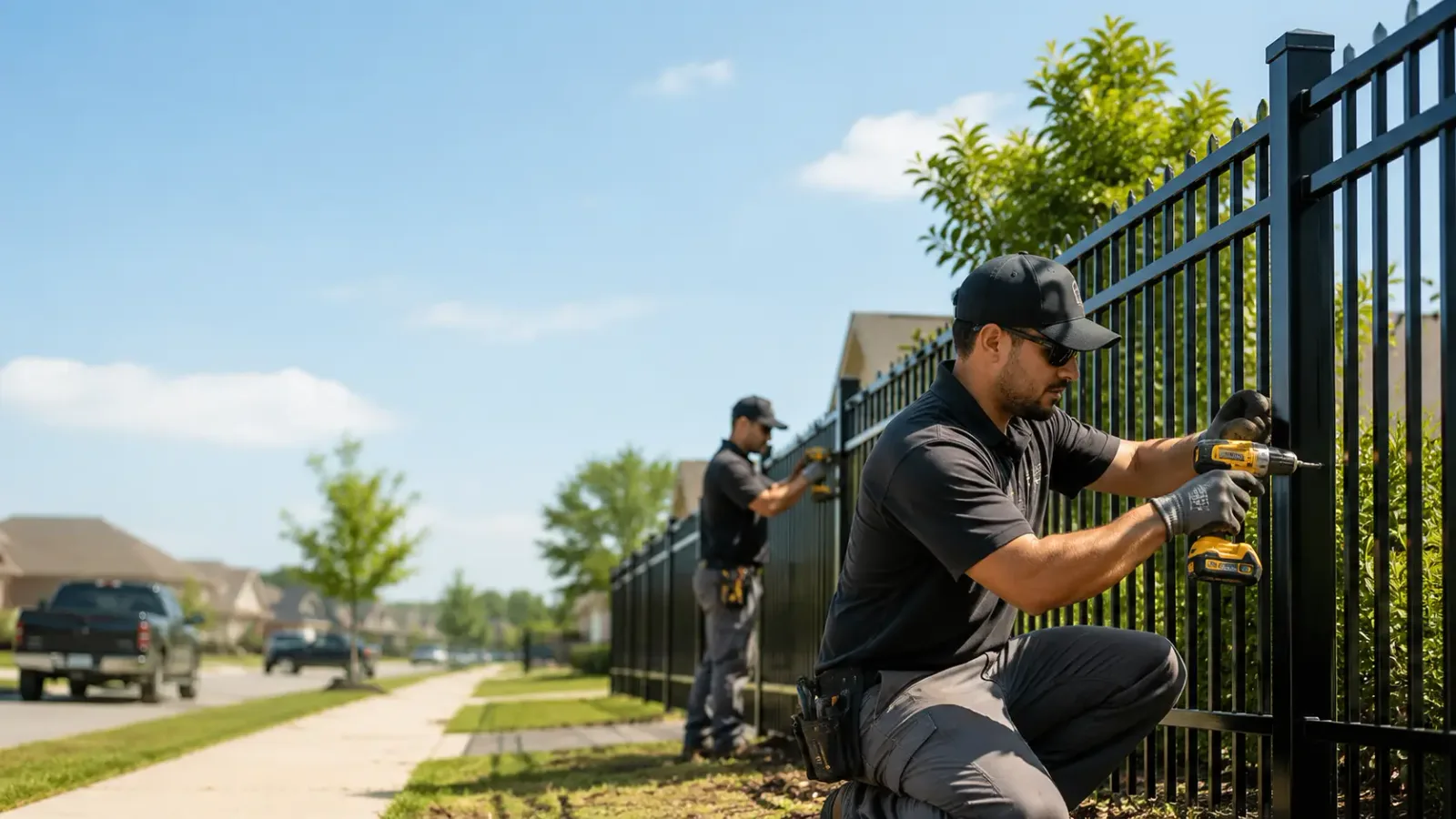 Metal Fence Installation in Rock Falls, IA